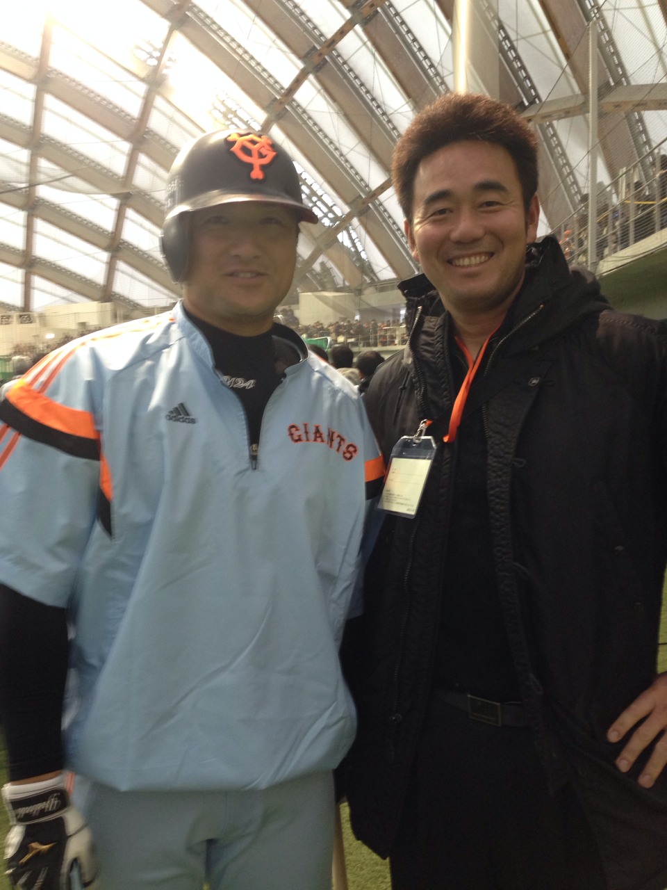 元プロ野球選手の副島孔太選手のバット スボ